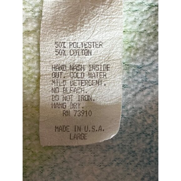 VNT Beverly Hills Boulevard Tie-Dye Sweatshirt Large Multicolor Boho Comfortable - Picture 11 of 11